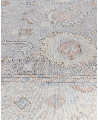 Bloomingdale's Colorful Oushak M1945 Area Rug, 8'10" x 11'10"