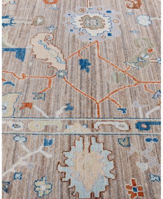 Bloomingdale's Colorful Oushak M1945 Area Rug, 8'2" x 9'9"