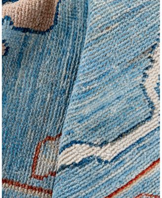 Bloomingdale's Colorful Oushak M1945 Area Rug, 9'2" x 12'8"