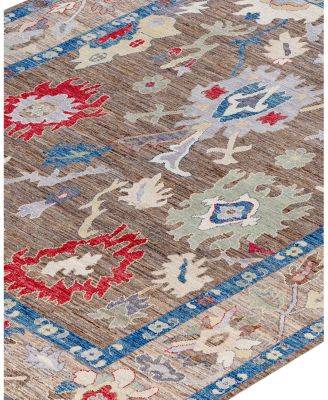 Bloomingdale's Colorful Oushak M1945 Area Rug, 9' x 11'11"