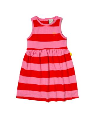 Mon Coeur - Girls' Recycled Cotton Stripes Tank Dress - Little Kid, Big Kid