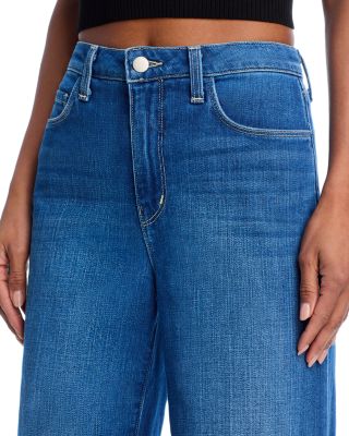 Scottie High Rise Wide Leg Jeans in Apollo