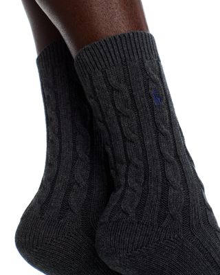 Cable Knit Socks