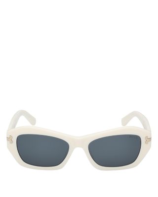 Geometric Sunglasses, 54mm
