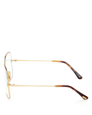 Square Optical Glasses, 59mm