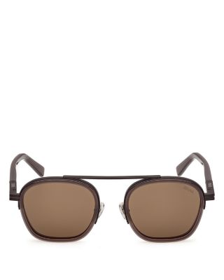 Geometric Sunglasses, 51mm