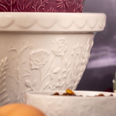 Cream 4.25 Quart Mixing Bowl