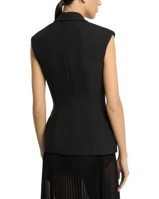 Crepe Sculpt Sleeveless Top