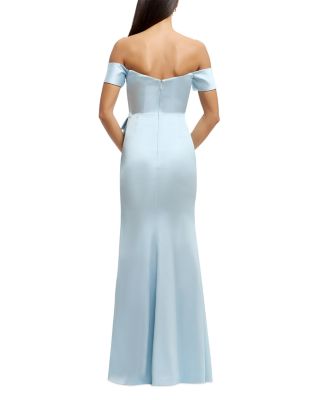 Gabrielle Off-the-Shoulder Gown