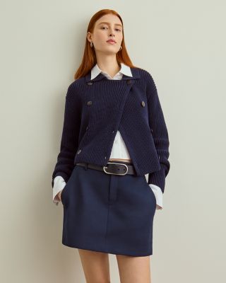 Mid Rise Tailored Skort