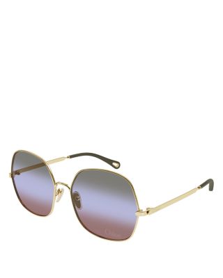 Chloé - Aly Squared Sunglasses, 60mm