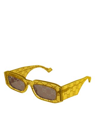 Generation Guccissima Rectangular Sunglasses, 54mm