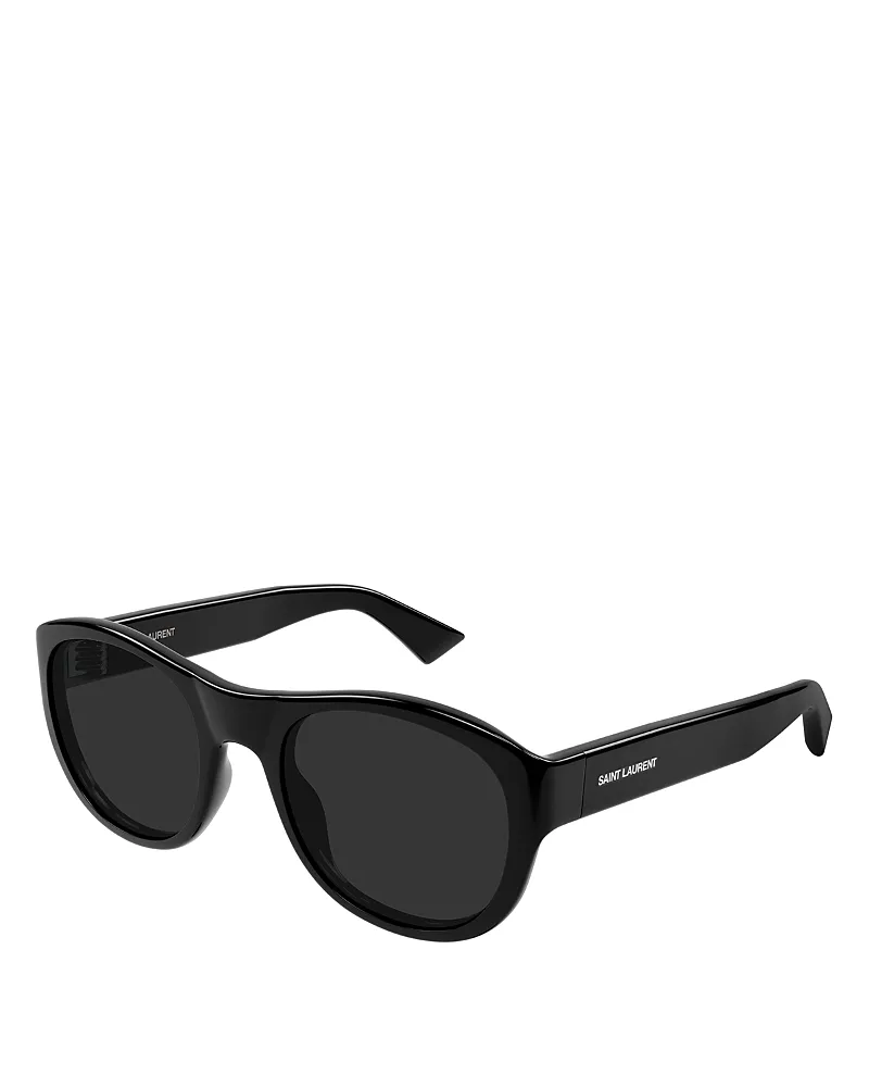 Saint Laurent Maxime Round Sunglasses, 54mm