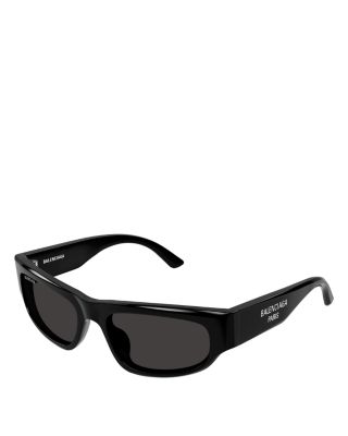 Logo Rectangular Sunglasses, 56mm
