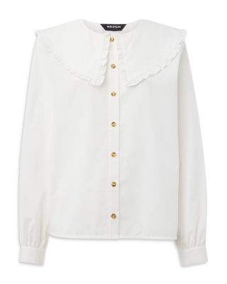 Cotton Collar Detail Top