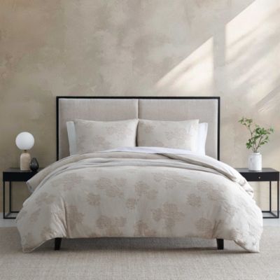 Roses Jacquard 3 Piece Comforter Set, Queen