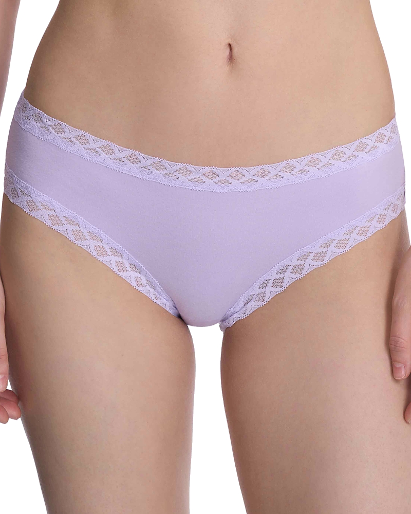 Natori Bliss Cotton Girl Brief In Purple