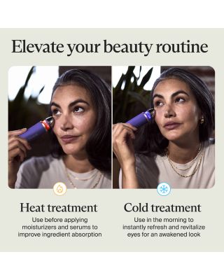 Theraface Depuffing Hot & Cold Therapy Skin Care Wand - Indigo