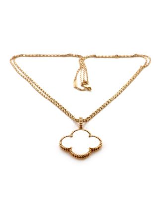 Pre-Owned Van Cleef & Arpels - Magic Alhambra Long Necklace 18K Gold and Mother of Pearl
