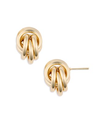 Shashi - Dereck Knot Earrings