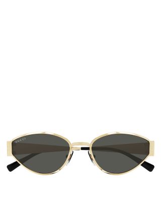 Guccissima Directional Sunglasses, 55mm