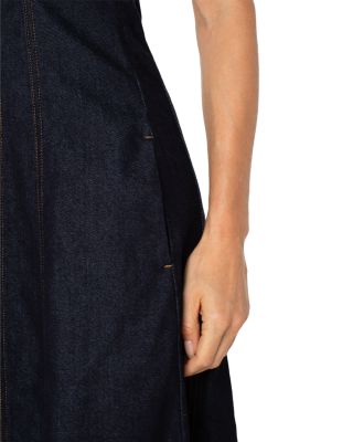 Smocked Back Midi Dress