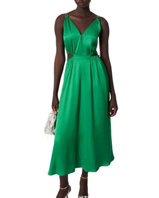 Satin Look Maxi Dress