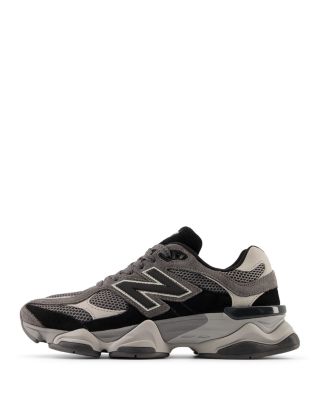 Men's 9060 Low Top Sneakers in Black/Gray