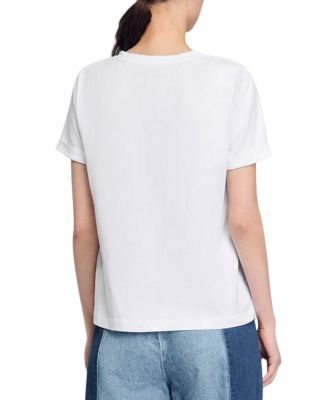 Embroidered Cotton Tee