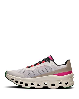 Women's Cloudmonster Running Sneakers in Silver