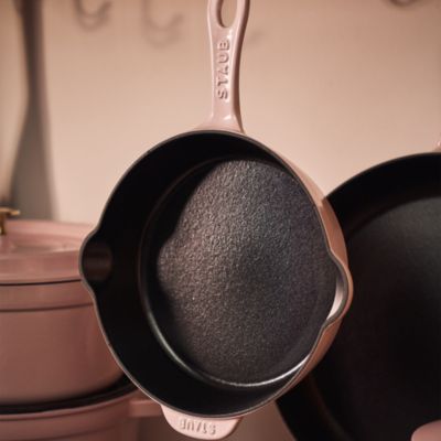 Enameled Cast Iron 8.5&amp;quot; Traditional Deep Skillet