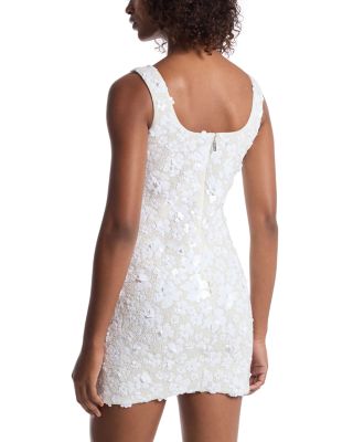 Michael Kors Floral Sequin Tank Mini Dress | Bloomingdale's Women