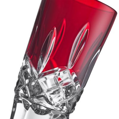 Lismore Red Shot Glass, Set of 4