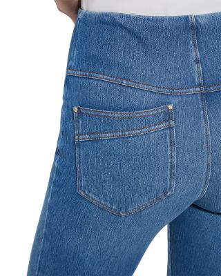 Dara High Rise Seamed Hem Crop Jeans