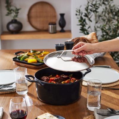 Enameled Cast Iron 6-Qt. Dutch Oven with Lid