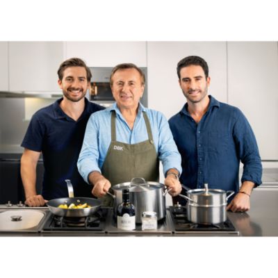 7 Piece Stainless Steel Clad Cookware Set