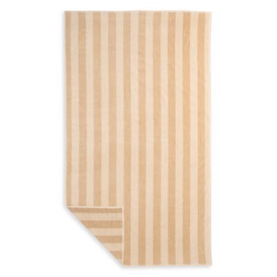 Hudson Park Harbor Beach Striped Towel - Exclusive