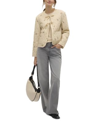 Embroidered Quilted Jacket