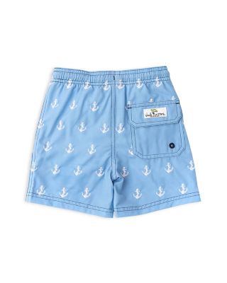 Boys H2O Embroidered Anchors Swim Trunks - Little Kid