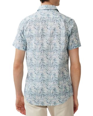 Gale Street Palm Print Button Shirt