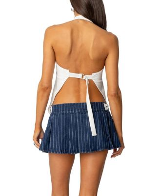 Yazi Backless Halter Top