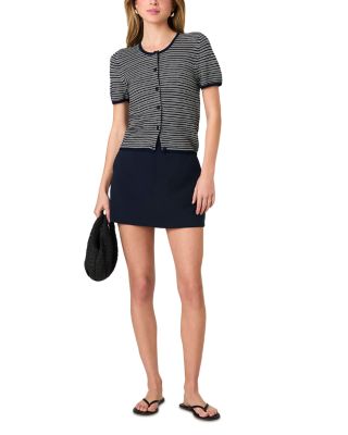 Azra Twill Mini Skirt