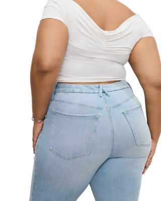 Soft Tech Good Legs Flare Jeans in Indigo841