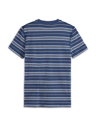 Boys' Relaxed Fit Yard Dyed Striped Tee - Little Kid, Big Kid