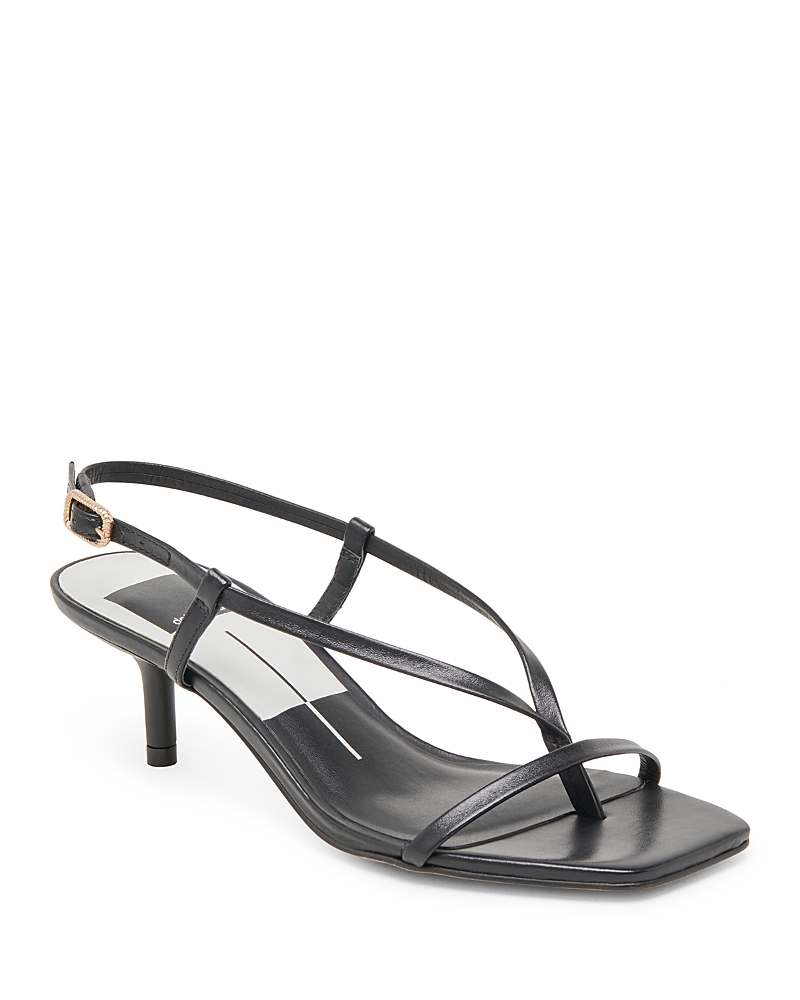 Dolce Vita Laury Strappy Sandal In Black Leather