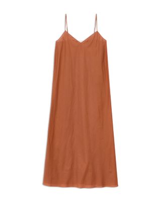 Notch Collar Shirt Dress