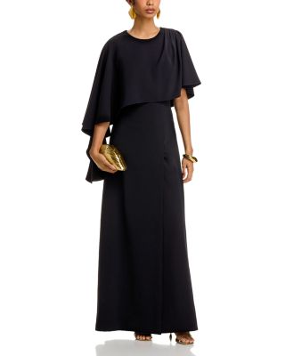 Martine Cape Sleeve Gown