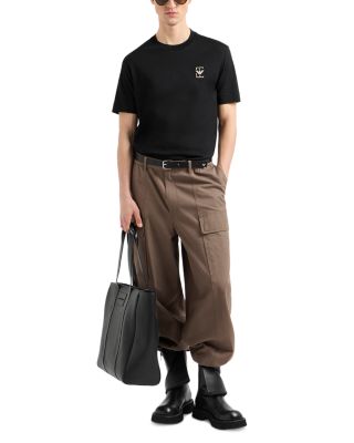 Cotton Printed Box Logo Tee