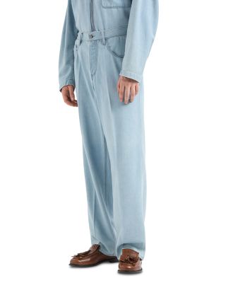 Loose Fit Jeans in Light Blue