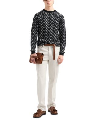 Straight Fit Bull Cotton Jeans in Light Beige